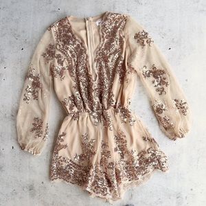 Sequin Romper